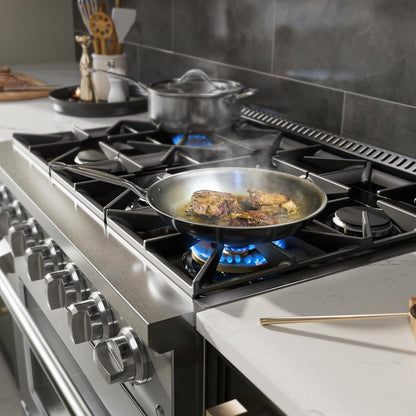 36" Professional Gas Range for Serious Home Cooking, ETL Certified | 20,000 BTU High-Output Burner, True Convection Oven & Infrared Broiler, Designed for Entertaining and Everyday Mastery