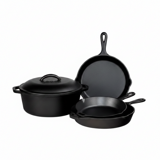 5-Piece Cast Iron Cookware Set